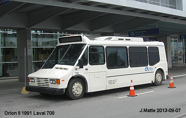 BUS/AUTOBUS: Orion II 1991 Autobus Laval