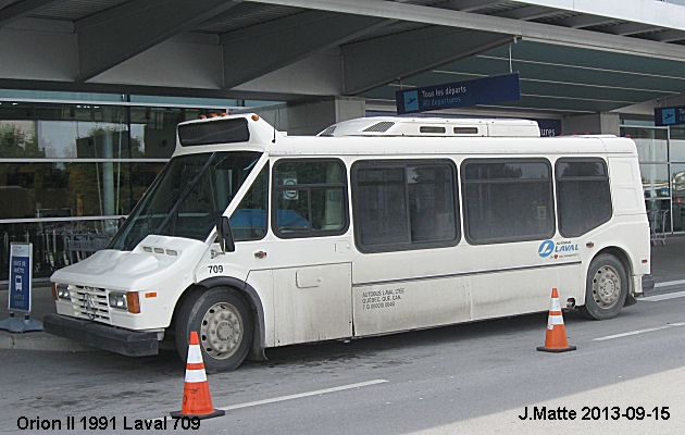 BUS/AUTOBUS: Orion II 1991 Autobus Laval