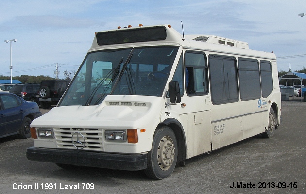 BUS/AUTOBUS: Orion II 1991 Autobus Laval