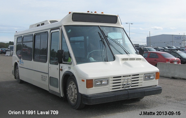 BUS/AUTOBUS: Orion II 1991 Autobus Laval