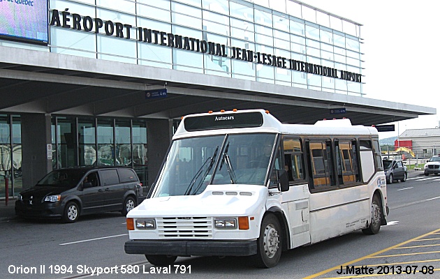 BUS/AUTOBUS: Orion II 1994 Autobus Laval