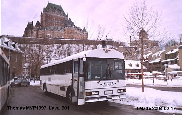 BUS/AUTOBUS: Thomas MVP Coach 1997 Laval