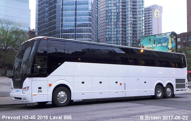 BUS/AUTOBUS: Prevost H3-45 2015 Laval