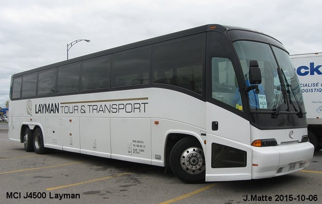 BUS/AUTOBUS: MCI J4500 2006 Layman