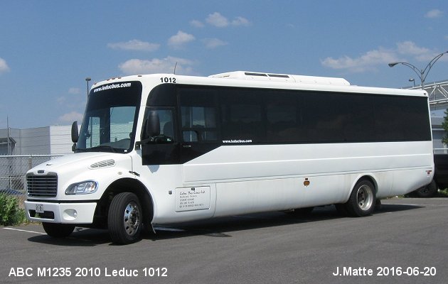 BUS/AUTOBUS: ABC M1235 2012 Leduc