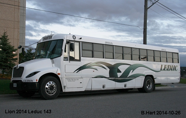 BUS/AUTOBUS: Lion Coach 2014 Leduc