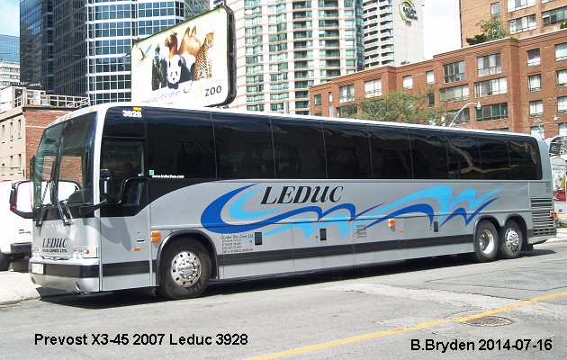 BUS/AUTOBUS: Prevost H3-45 2007 Leduc