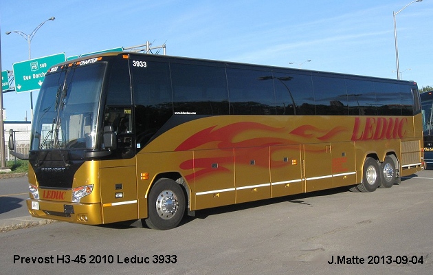 BUS/AUTOBUS: Prevost H3-45 2010 Leduc