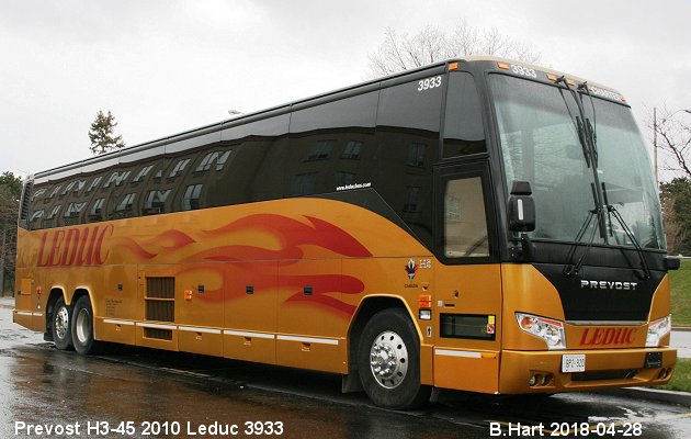 BUS/AUTOBUS: Prevost H3-45 2010 Leduc