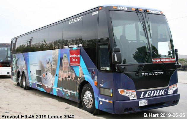 BUS/AUTOBUS: Prevost H3-45 2019 Leduc