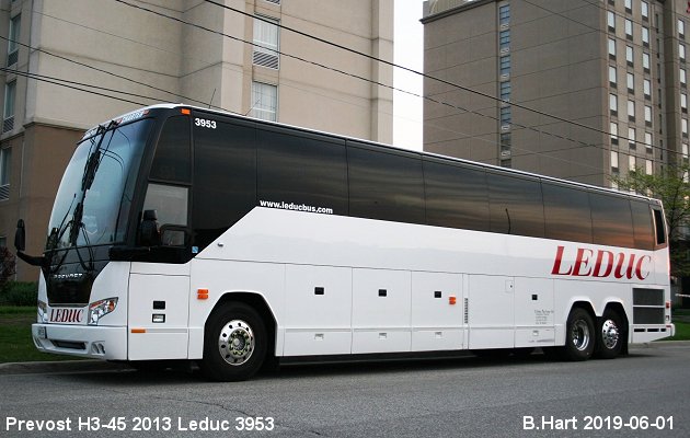 BUS/AUTOBUS: Prevost H3-45 2013 Leduc