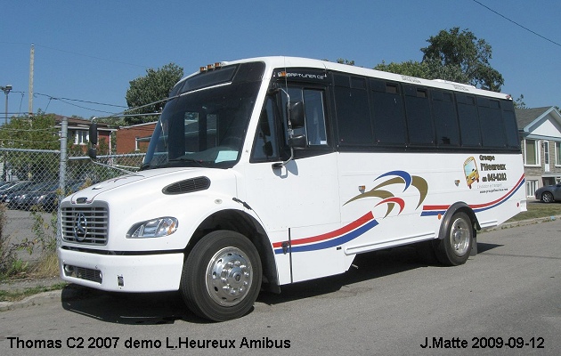 BUS/AUTOBUS: Thomas C2 2007 L Heureux