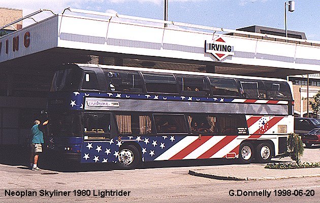 BUS/AUTOBUS: Neoplan Skyliner 1980 Lightrider