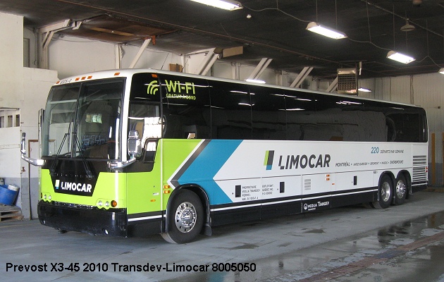 BUS/AUTOBUS: Prevost X3-45 2010 Limocar