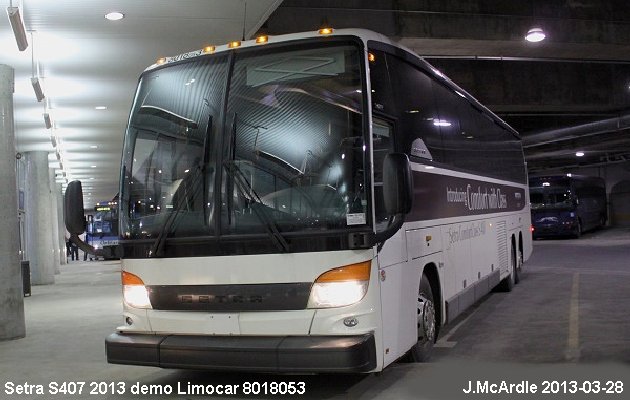 BUS/AUTOBUS: Setra S407 2013 Limocar