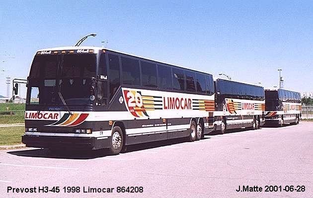 BUS/AUTOBUS: Prevost H3-45 1998 Limocar