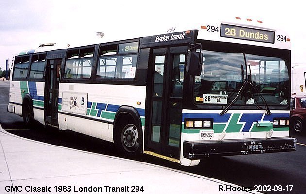 BUS/AUTOBUS: GMC Classic 1983 London Transit