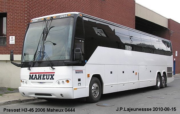 BUS/AUTOBUS: Prevost H3-45 2006 Maheux