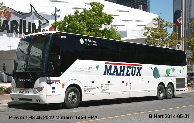 BUS/AUTOBUS: Prevost H3-45 2012 Maheux