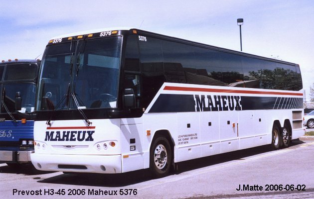 BUS/AUTOBUS: Prevost H3-45 2006 Maheux