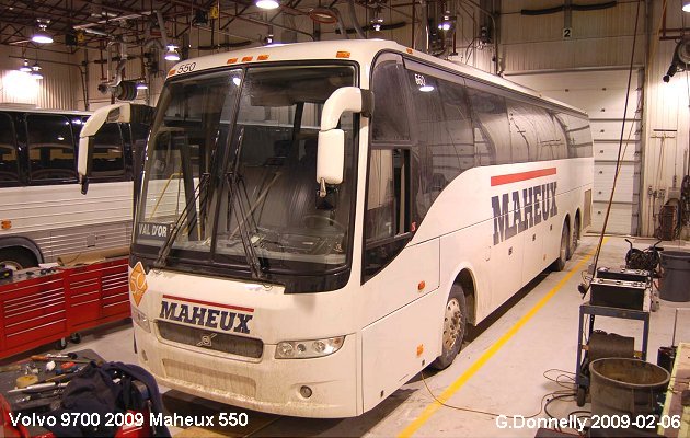 BUS/AUTOBUS: Volvo 9700 2009 Maheux