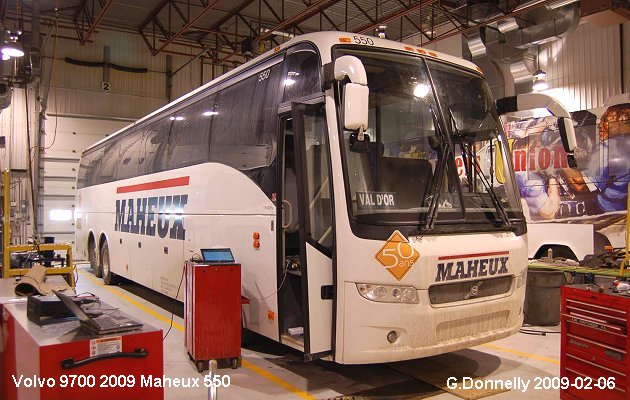 BUS/AUTOBUS: Volvo 9700 2009 Maheux