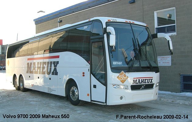 BUS/AUTOBUS: Volvo 9700 2009 Maheux