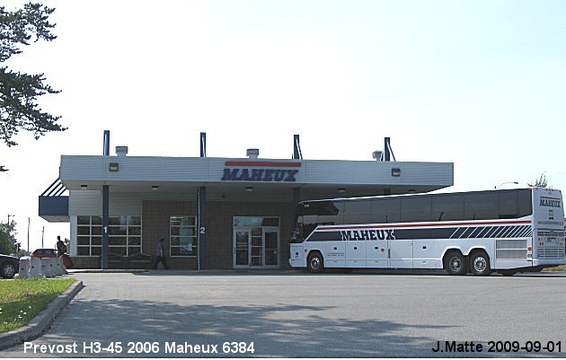 BUS/AUTOBUS: Prevost H3-45 2006 Maheux