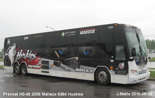 BUS/AUTOBUS: Prevost H3-45 2006 Maheux