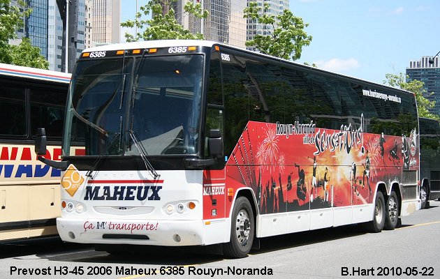 BUS/AUTOBUS: Prevost H3-45 2006 Maheux