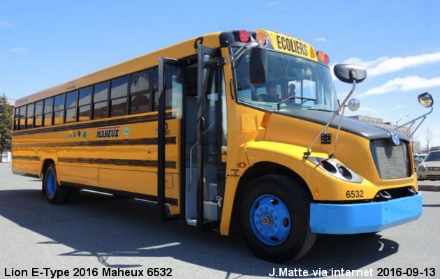 BUS/AUTOBUS: Lion E150 2016 Maheux