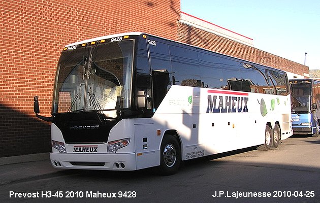 BUS/AUTOBUS: Prevost H3-45 2010 Maheux