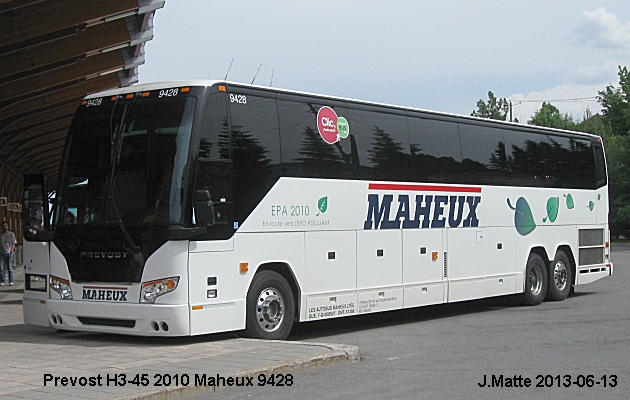 BUS/AUTOBUS: Prevost H3-45 2010 Maheux