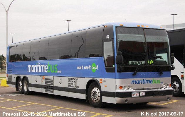 BUS/AUTOBUS: Prevost XL-2 2005 Trius