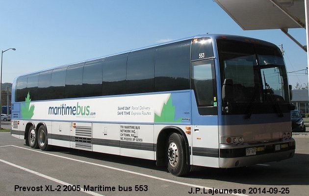 BUS/AUTOBUS: Prevost XL-2 2005 Trius