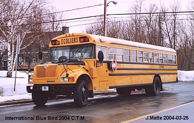 BUS/AUTOBUS: Blue Bird C1 2004 Maskoutaine Transport
