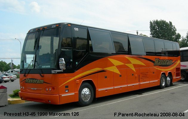 BUS/AUTOBUS: Prevost H3-45 1997 Maxoram