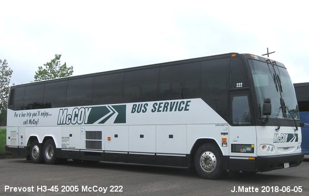 BUS/AUTOBUS: Prevost H3-45 2005 McCoy