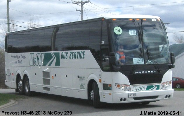 BUS/AUTOBUS: Prevost H3-45 2013 McCoy