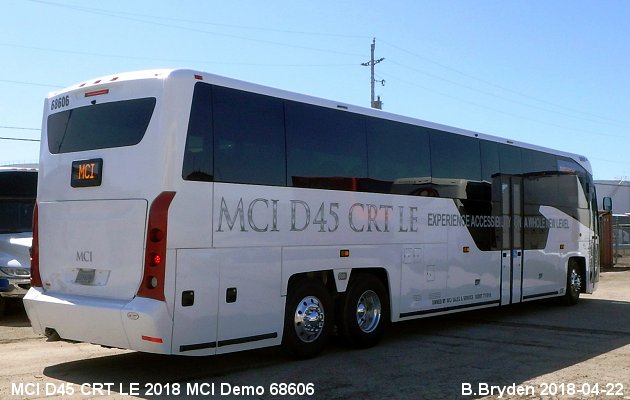 BUS/AUTOBUS: MCI D45 CRT LE 2019 MCI
