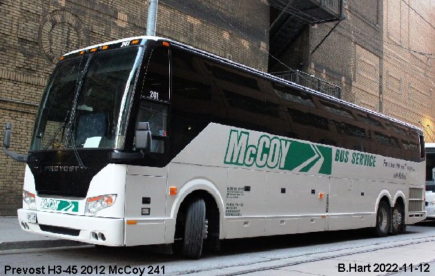 BUS/AUTOBUS: Prevost H3-45 2012 McCoy