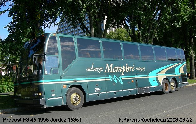 BUS/AUTOBUS: Prevost H3-45 1995 Jordez