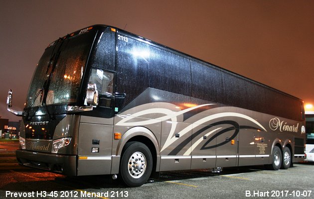 BUS/AUTOBUS: Prevost H3-45 2012 Menard