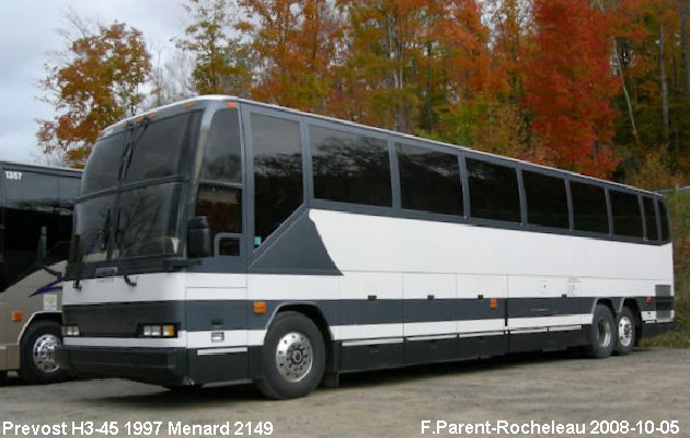 BUS/AUTOBUS: Prevost H3-45 1997 Menard