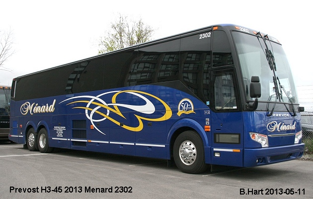 BUS/AUTOBUS: Prevost H3-45 2013 Maheux