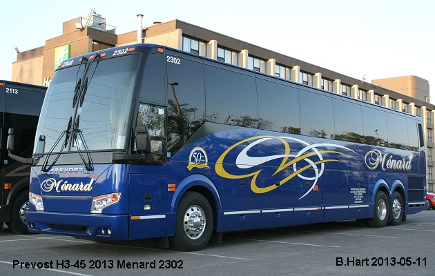 BUS/AUTOBUS: Prevost H3-45 2013 Menard