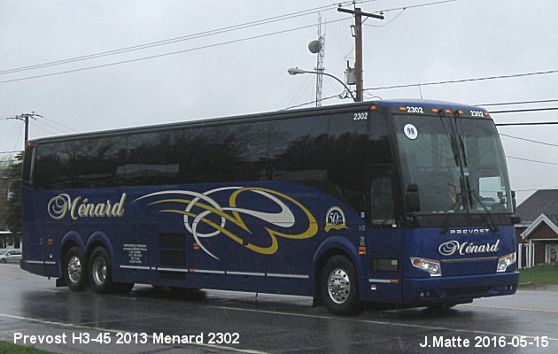 BUS/AUTOBUS: Prevost H3-45 2013 Menard