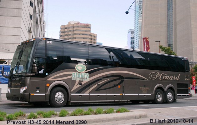 BUS/AUTOBUS: Prevost H3-45 2014 Menard