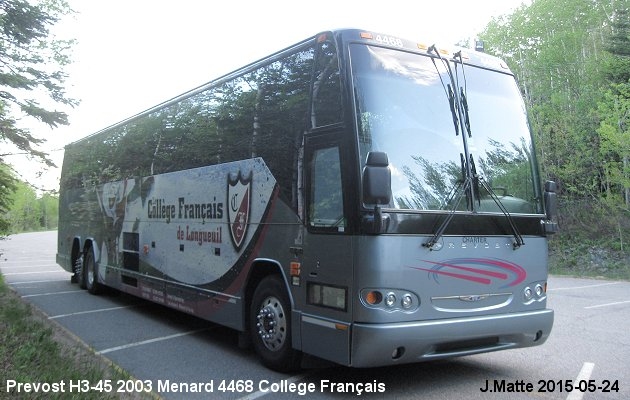 BUS/AUTOBUS: Prevost H3-45 2003 Menard