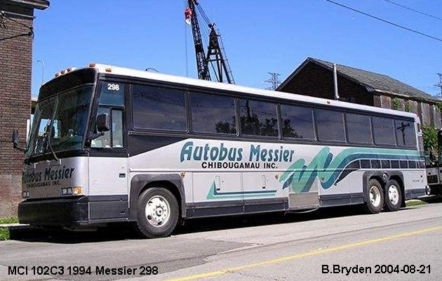 BUS/AUTOBUS: MCI 102C3 1994 Messier